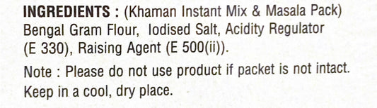 Khaman Instant Mix