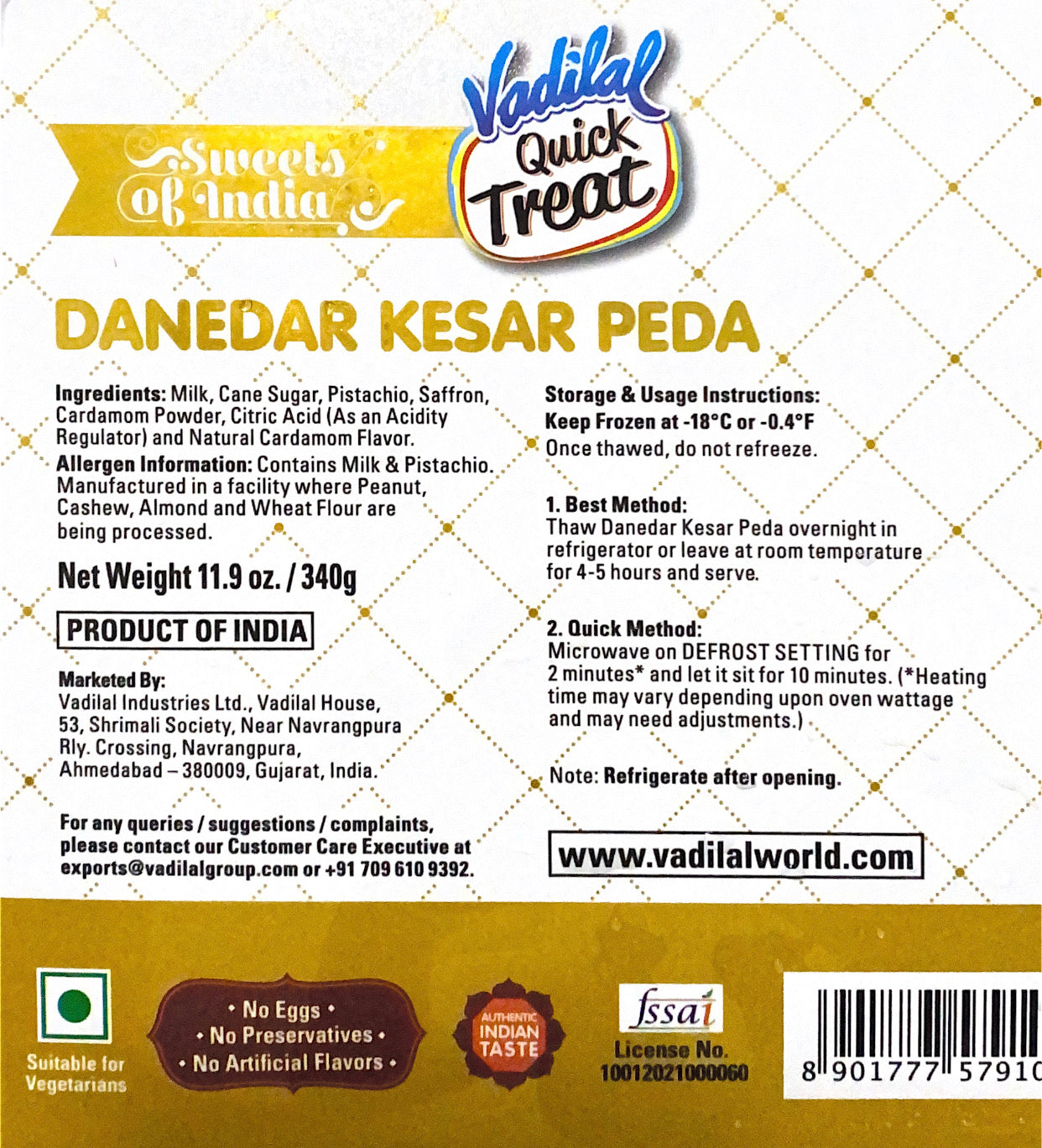 Danedar Kesar Peda