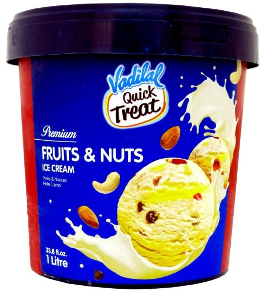 Fruits & Nuts Ice Cream