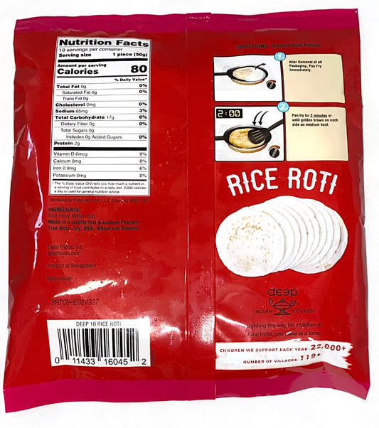 Rice Flour Rotis