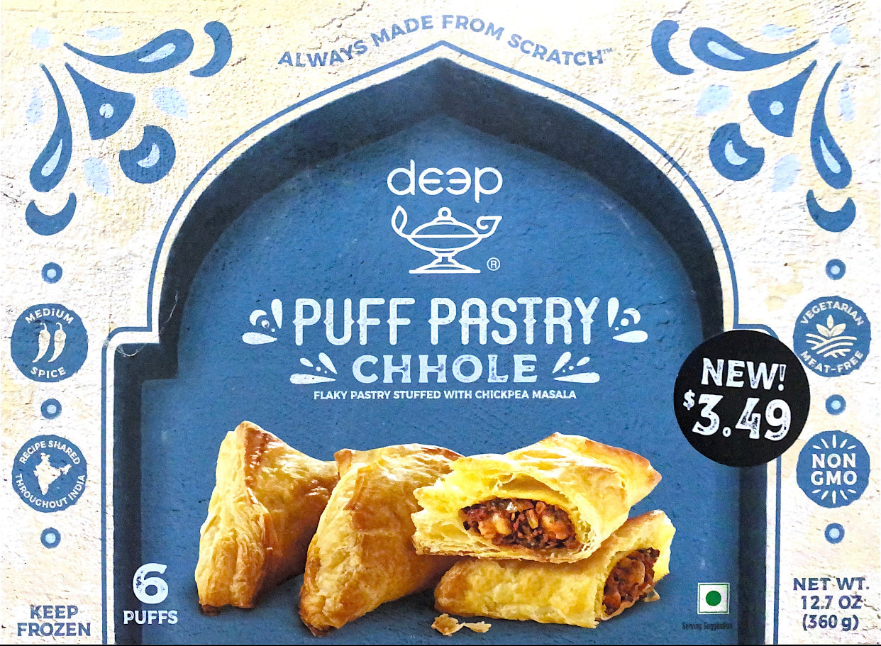 Puff Pastry Chhole