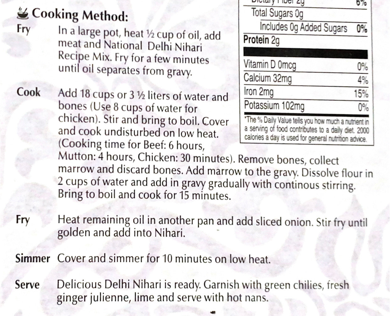 Delhi Nihari