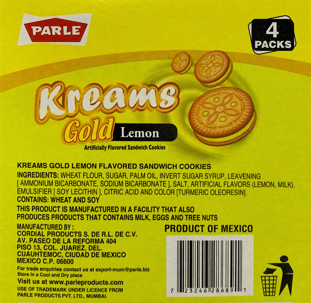 Kreams Gold Lemon