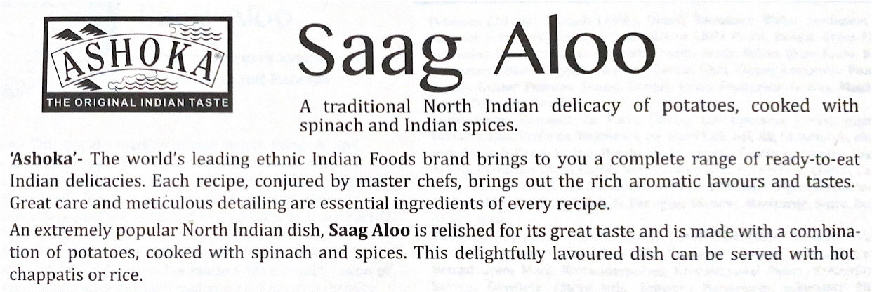 Saag Aloo