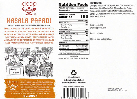 Masala Papadi