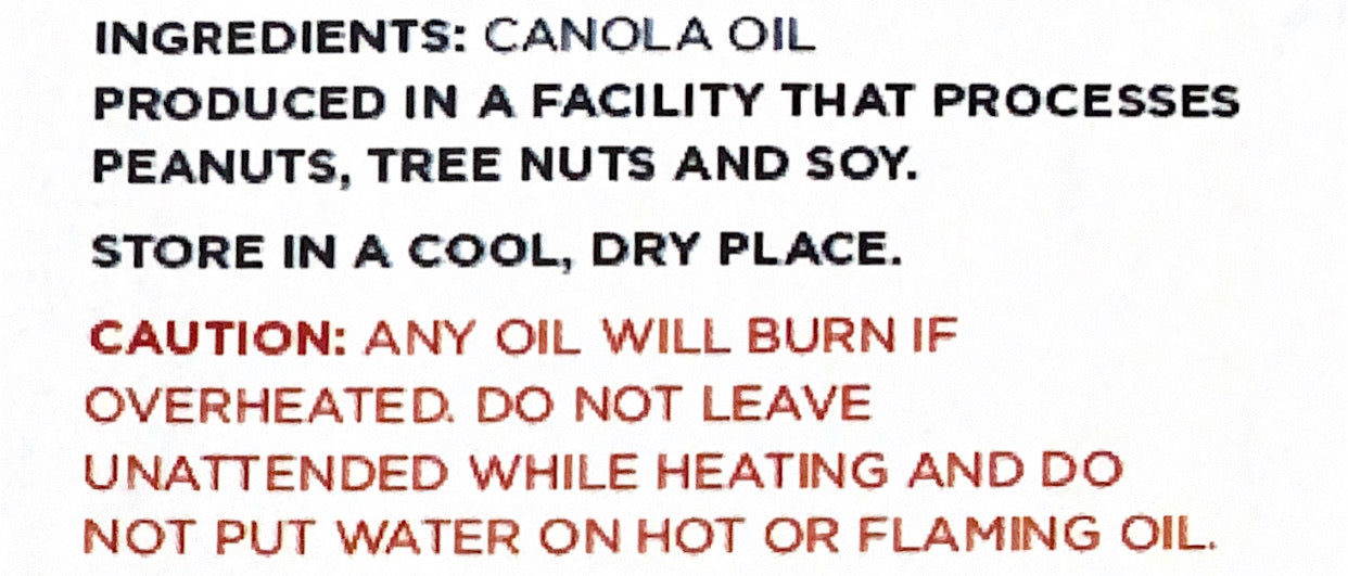 Pure Canola Oil