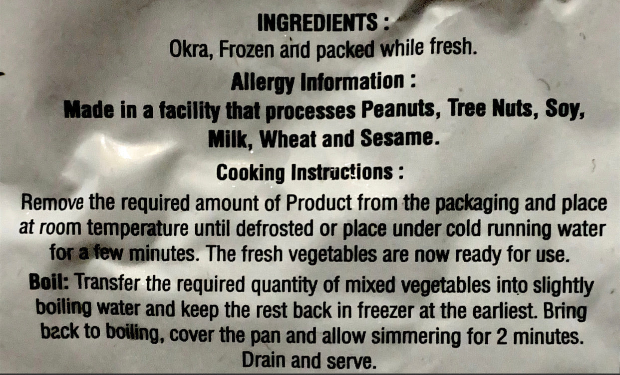 Okra Cut