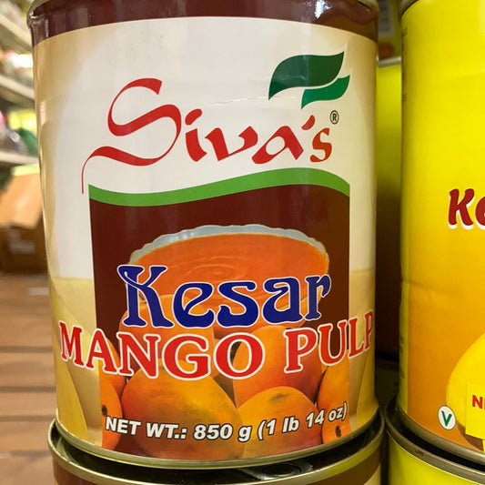 Sivas Kesar Mango Pulp 850g