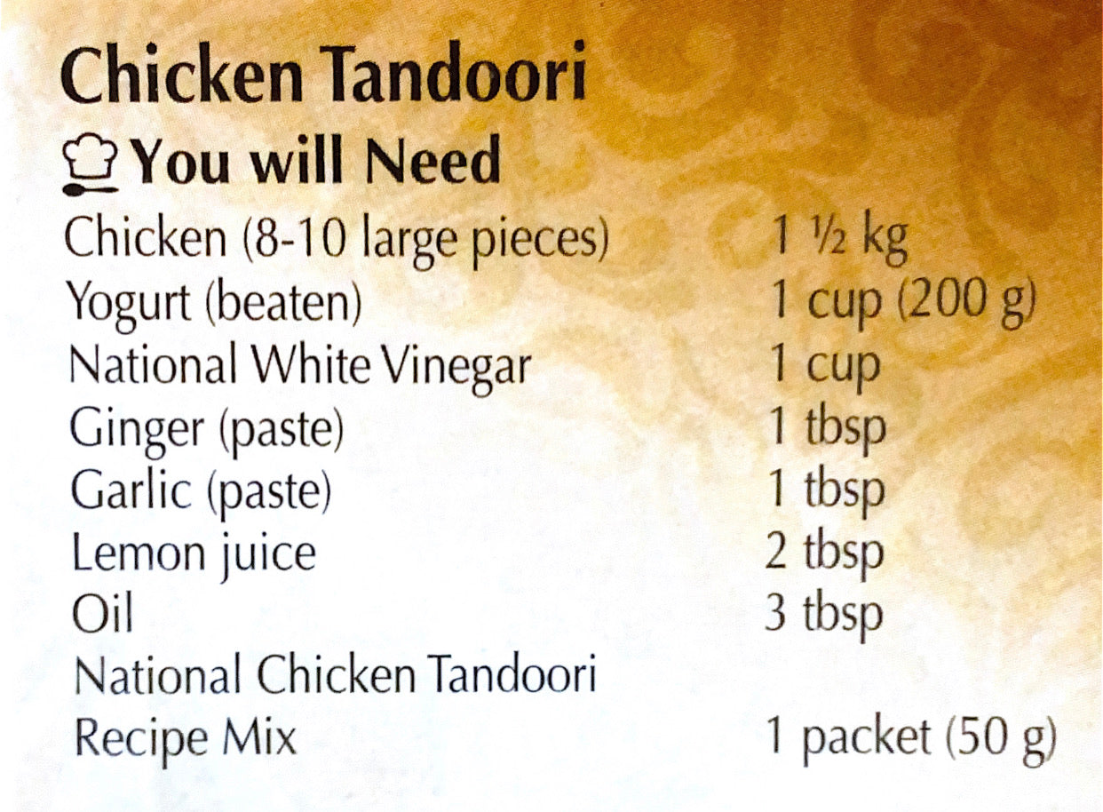 Chicken Tandoori