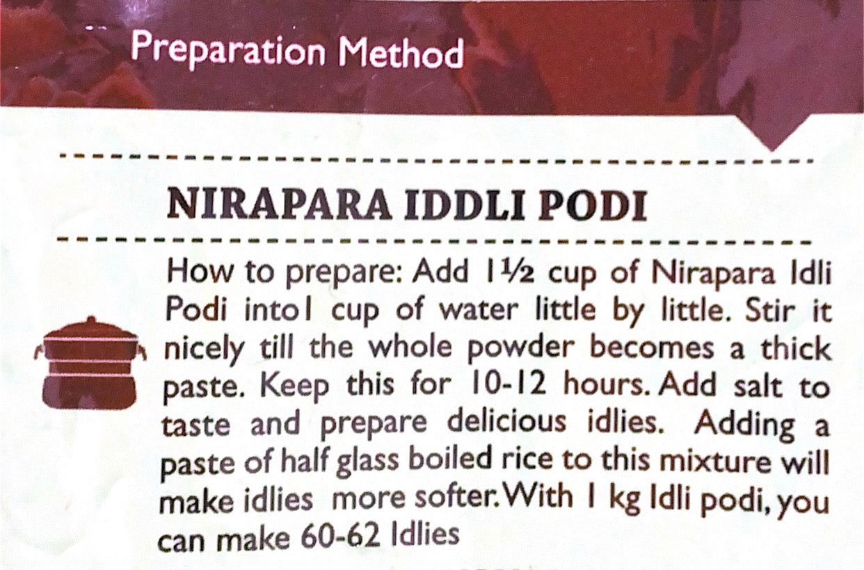 Idli Podi