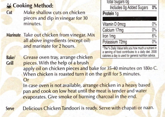 Chicken Tandoori