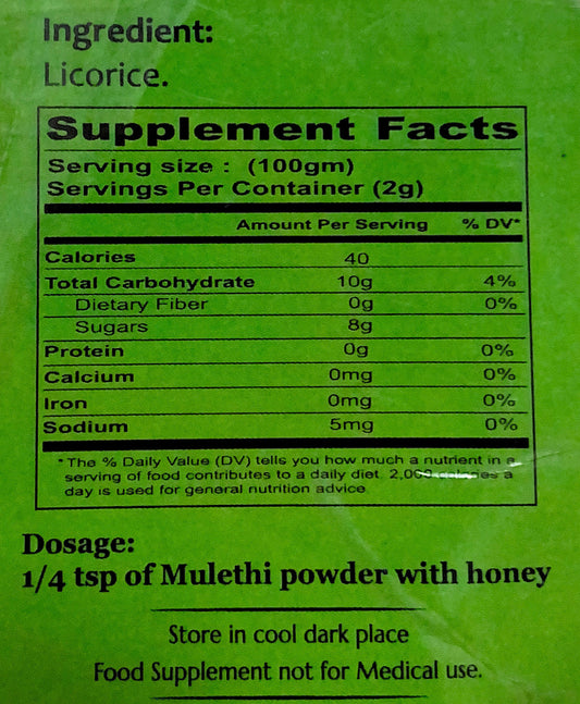 Mulethi Powder