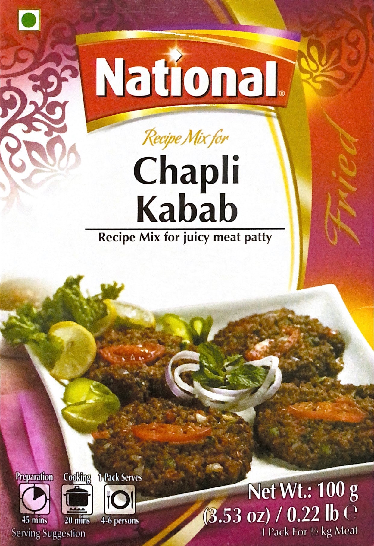 Chapli Kabab