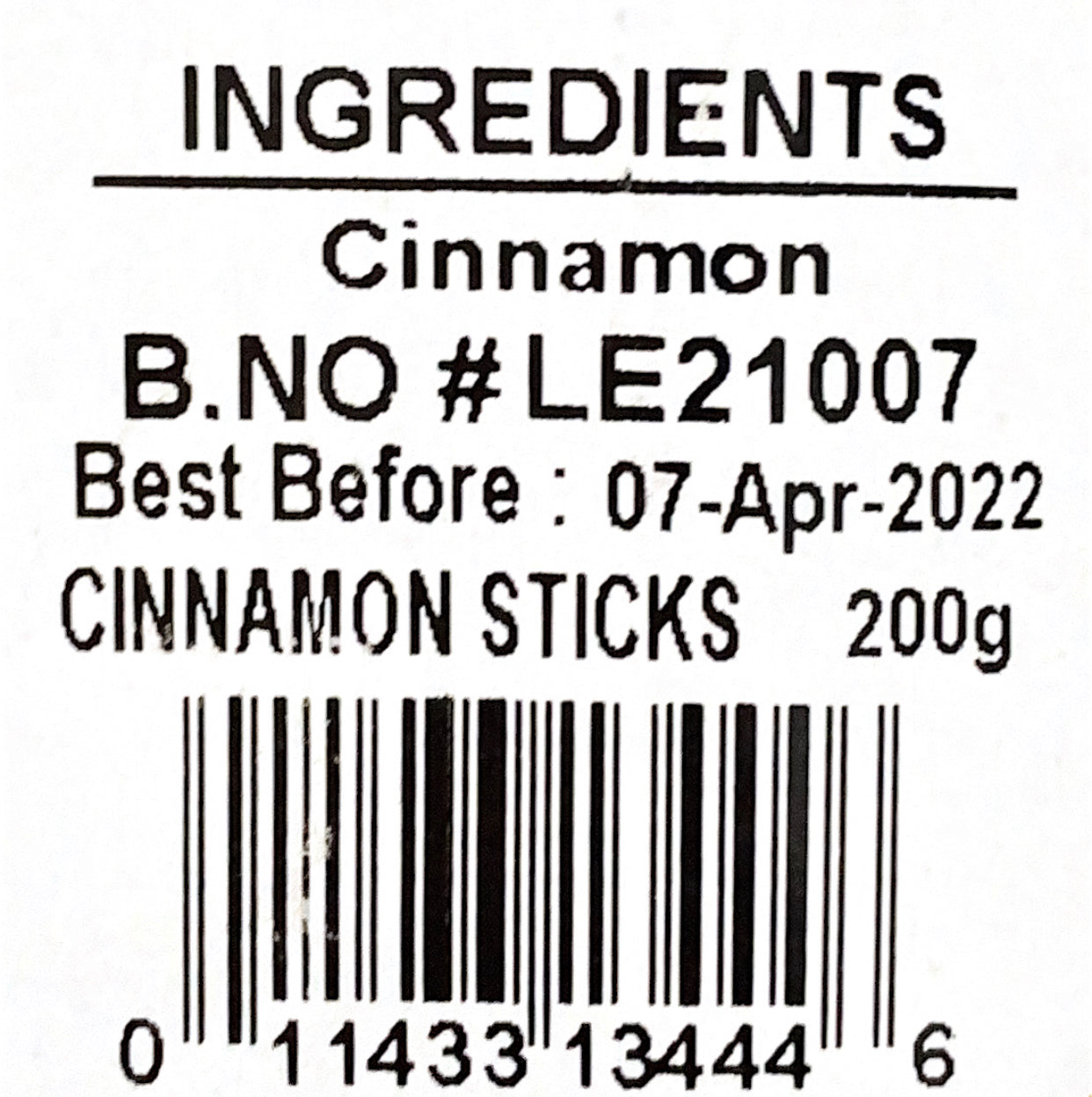 Cinnamon Sticks
