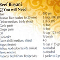 Beef Biryani