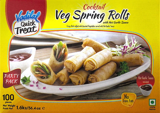 Cocktail Veg Spring Rolls