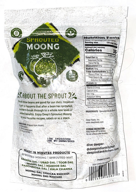 Sprouted Moong