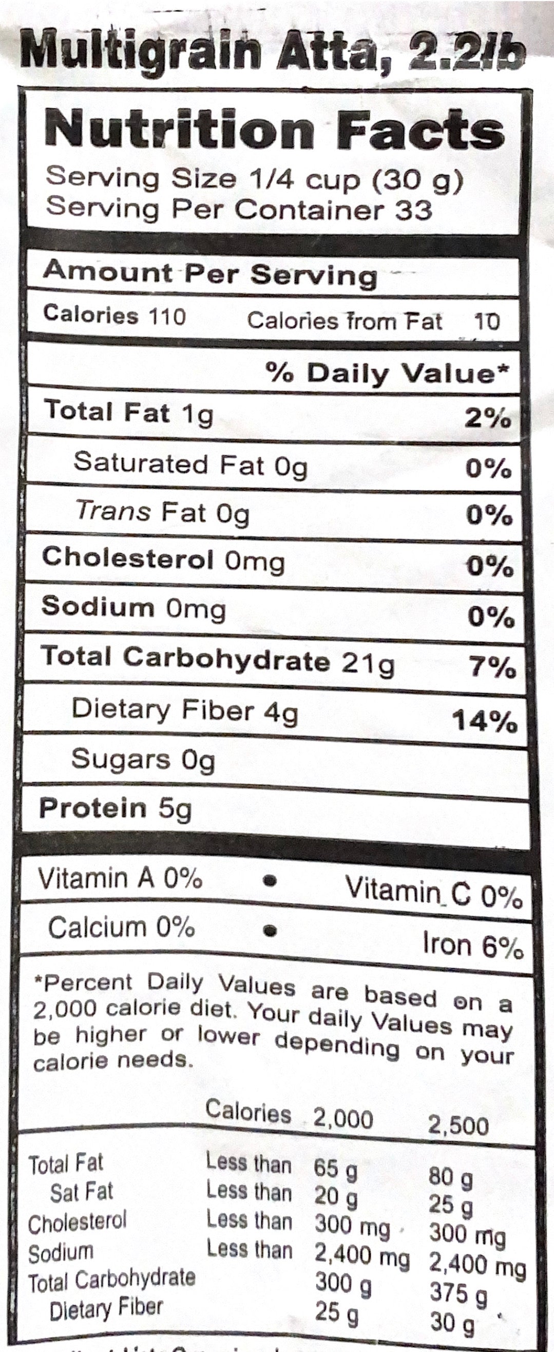 Multigrain Atta