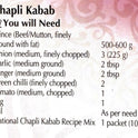 Chapli Kabab