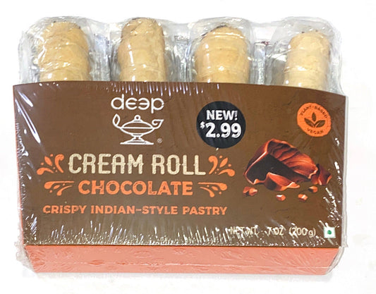 Chocolate Cream Rolls