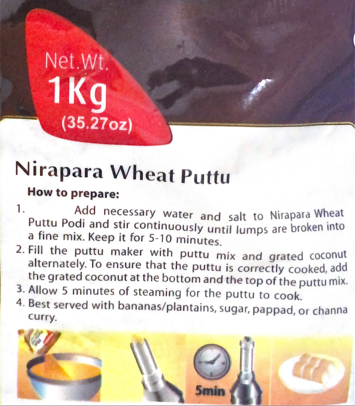 Wheat Puttu Podi