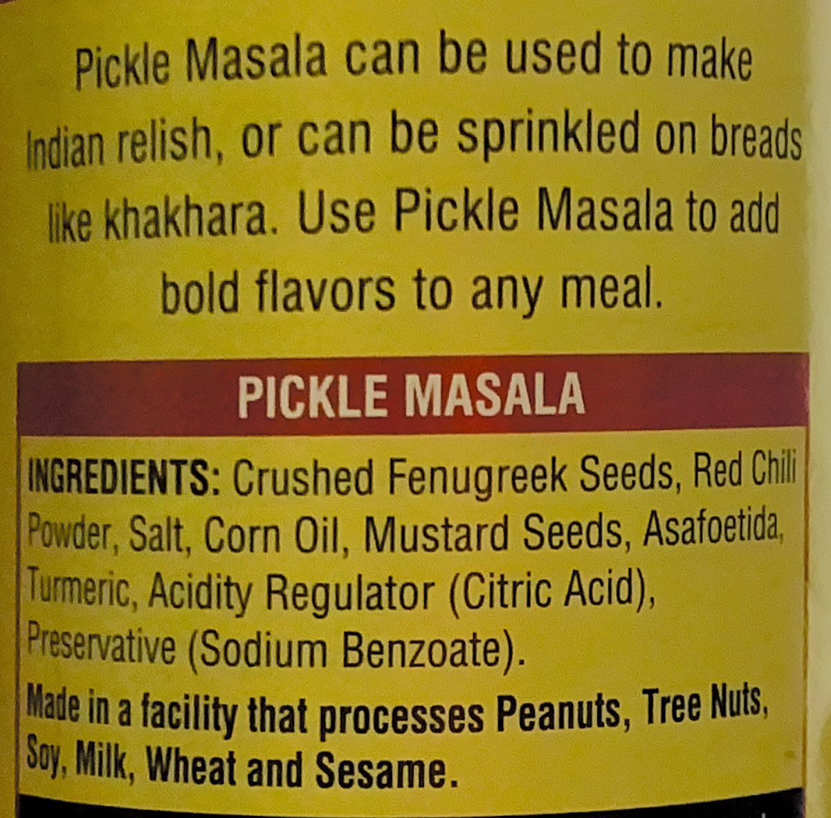 Pickle Masala