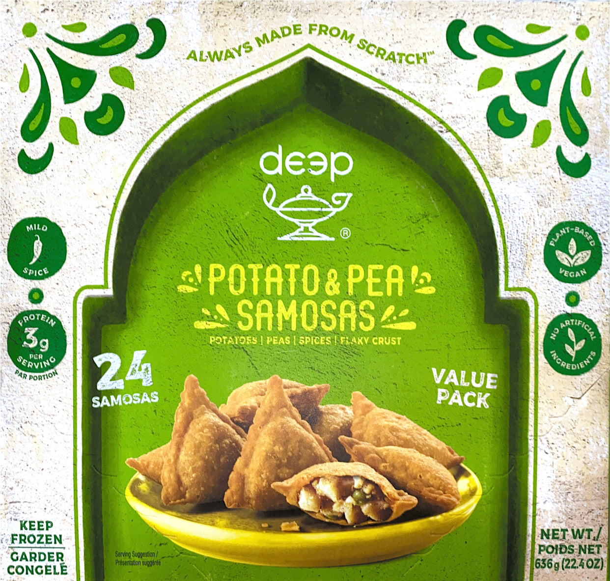 Potato & Pea Samosas