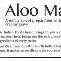 Aloo Matar