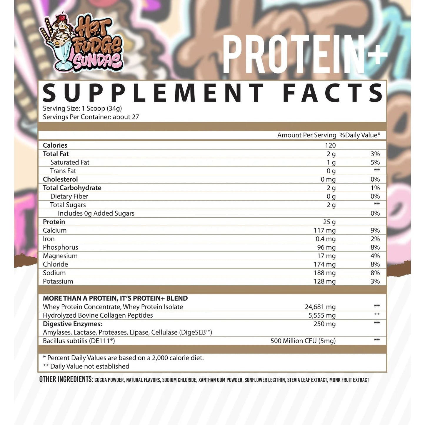 Inspired Nutraceuticals Protein+ Collagen & Probiotics 2 Lbs.