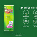 Children's Zyrtec 24 Hour Allergy Relief Syrup, Bubble Gum, 4 fl. oz