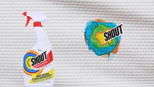 Shout Triple-Acting, Laundry Stain Remover, 22 Ounce