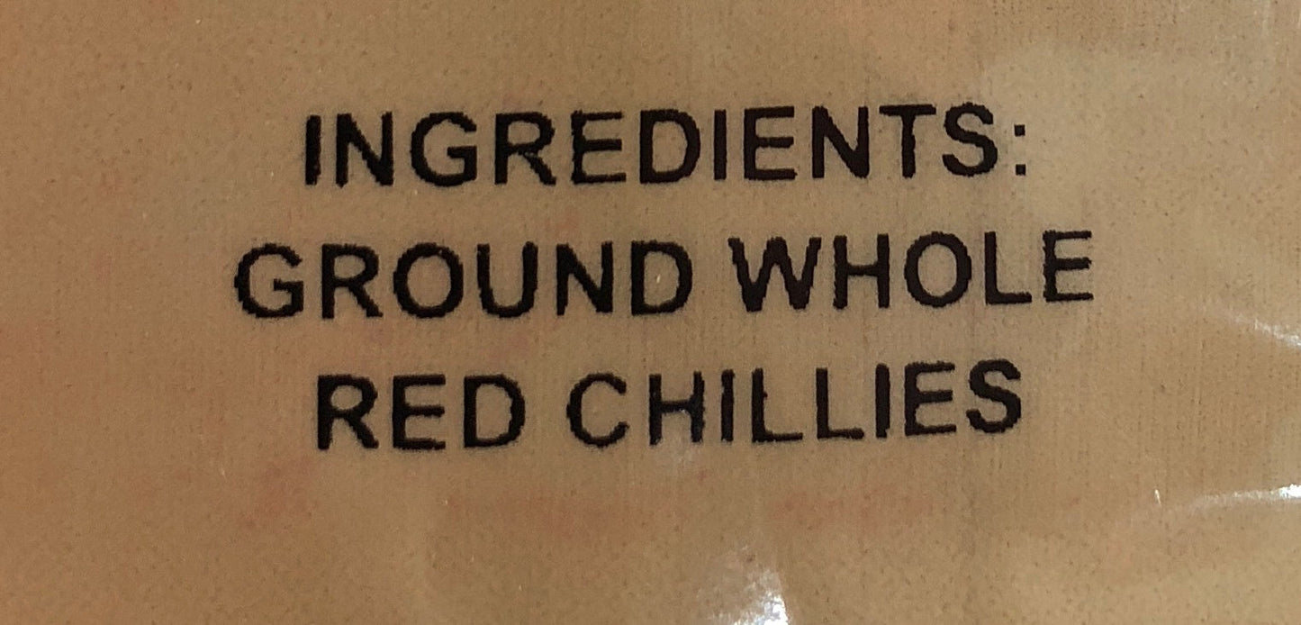 Ex-hot chili powder