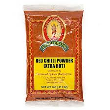 Laxmi Red Chili Powder  X- Hot 7oz/200 gm