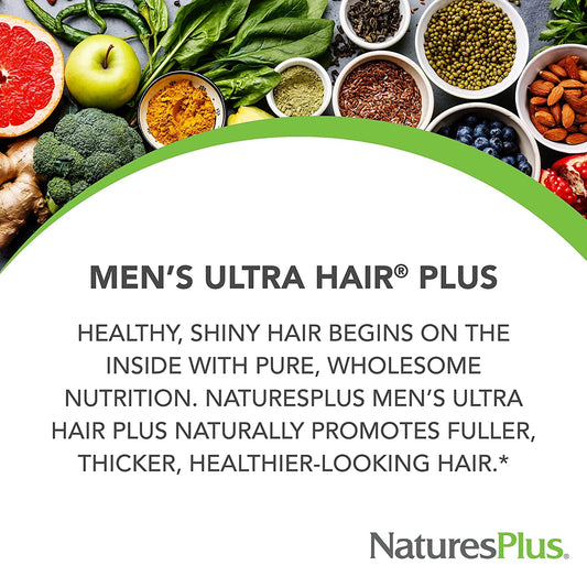 NaturesPlus Men's Ultra Hair Plus 60 Tablets