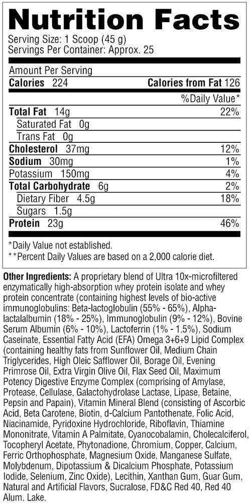 Metabolic Nutrition MuscLean 2.5 Lbs.