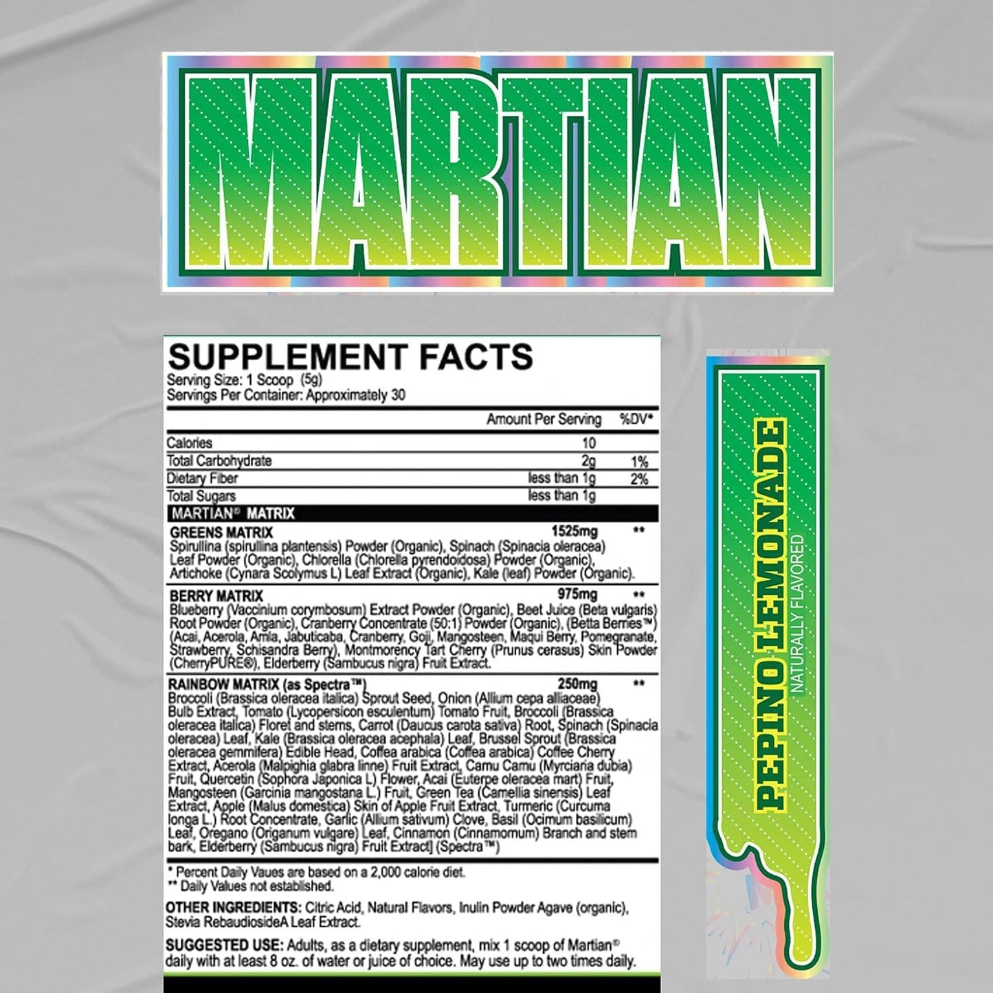 MyoBlox Martian Greens 30 Servings