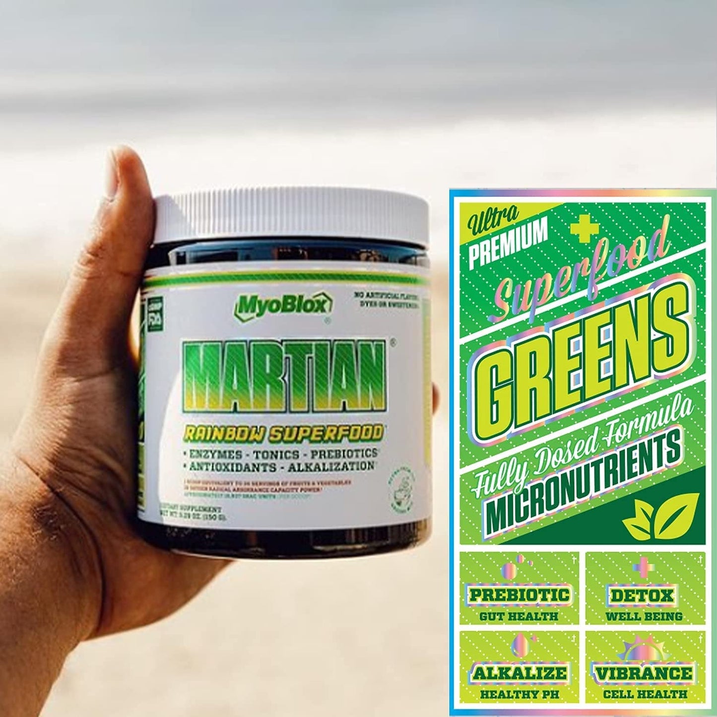 MyoBlox Martian Greens 30 Servings