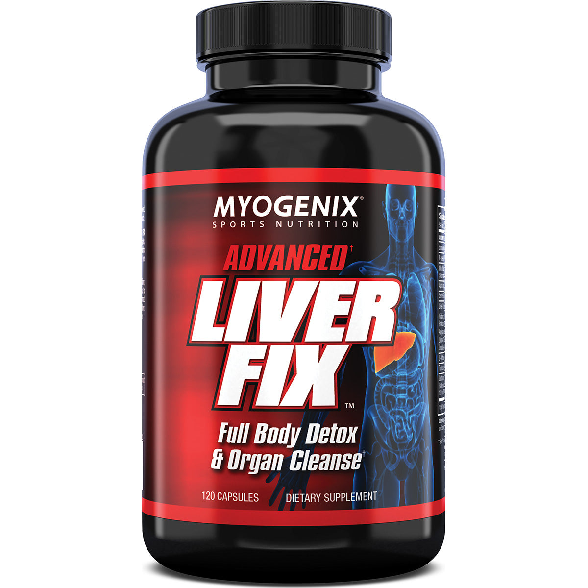 Myogenix Liver Fix 120 Capsules