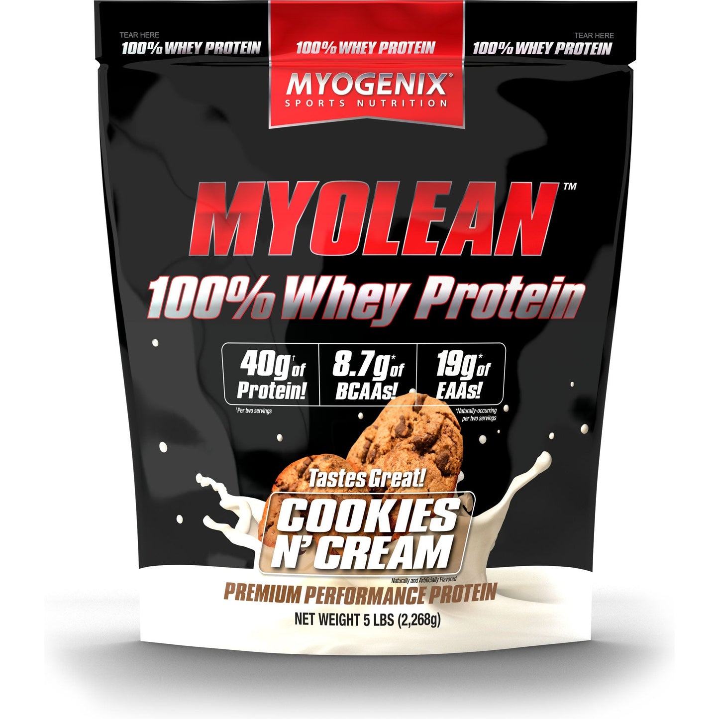 Myogenix Myolean 100% Whey Protein 5 Lbs.