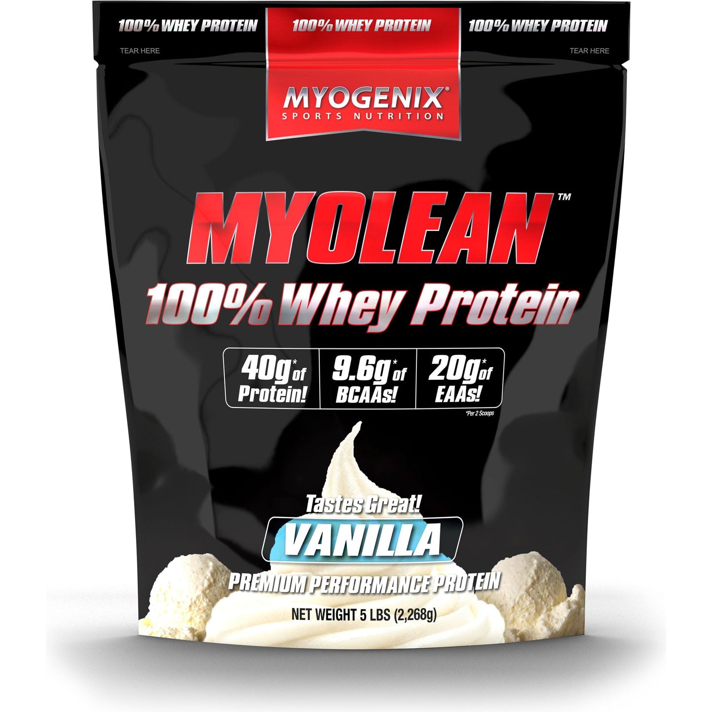 Myogenix Myolean 100% Whey Protein 5 Lbs.