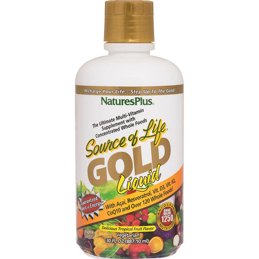 NaturesPlus Source of Life GOLD Multivitamin Liquid