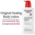 Eucerin Original Healing Rich Body Lotion, 16.9 Fl Oz Pump Bottle