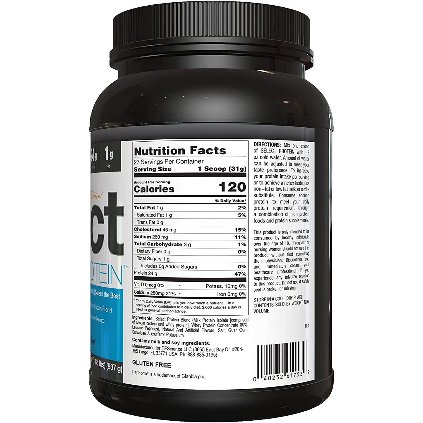 PEScience SELECT Protein - 27 Servings