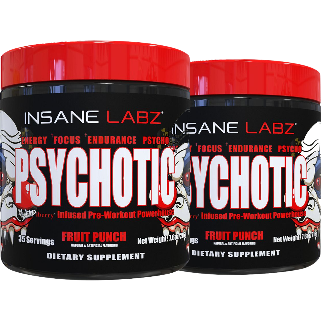 Insane Labz Psychotic 35 Servings 2-Pack