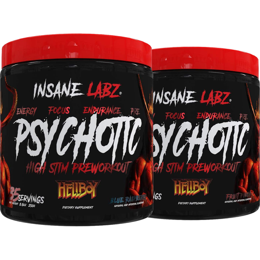Insane Labz Psychotic HELLBOY Edition 35 Servings 2-Pack
