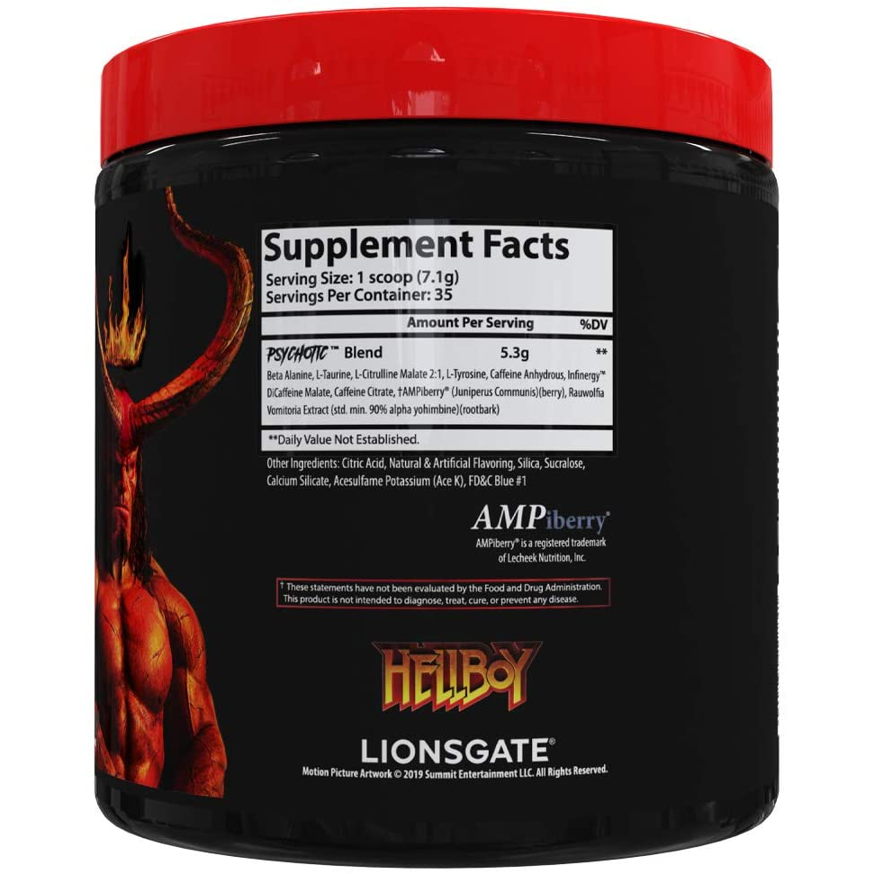 Insane Labz Psychotic HELLBOY Edition 35 Servings 2-Pack