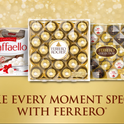 Ferrero Rocher Fine Hazelnut Milk Chocolate, 3 Count, Individually Wrapped Chocolate Candy Gifts, 1.3 oz