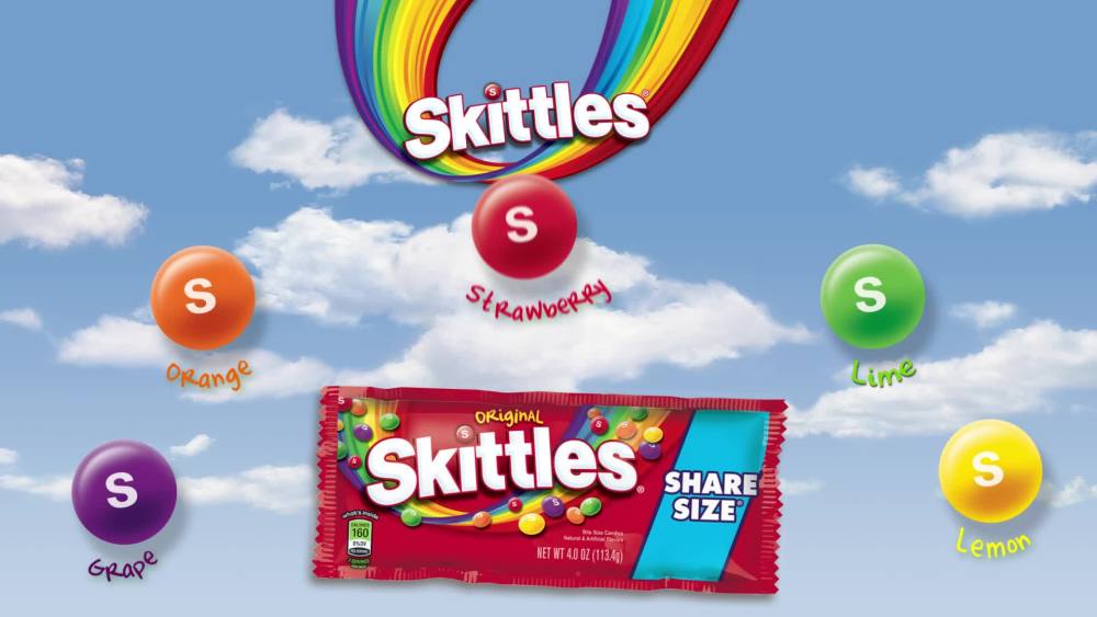 Skittles Original Chewy Candy, Share Size - 4 oz Bag