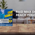 Raid® Max Concentrated Deep Reach Fogger, 2.1 fl oz, 3 ct (Total 6.3 fl oz, 179 g)