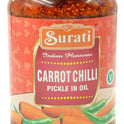 Carrot Chilli Pickle in Oil